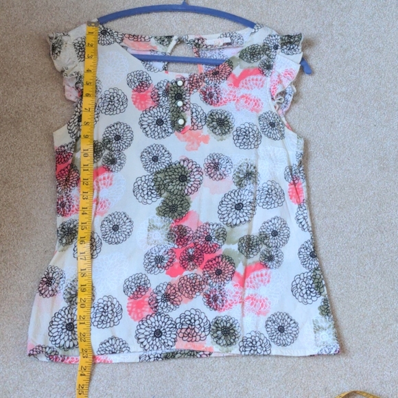 Tulle floral top - Picture 7 of 7